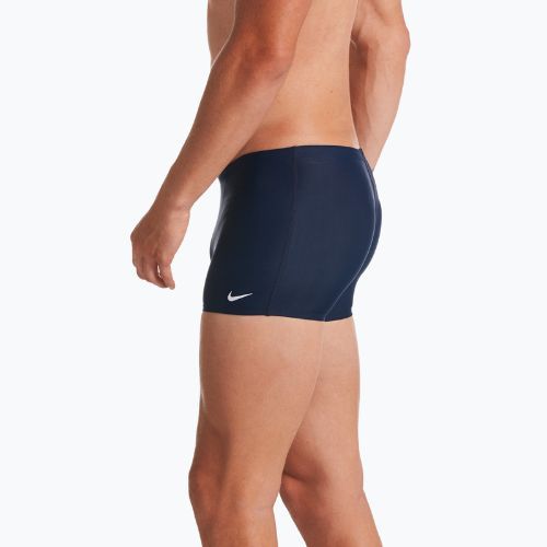 Boxer da bagno Nike Solid Square Leg da uomo mezzanotte marina