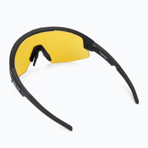 Occhiali da sole Bliz Matrix Nano Optics Nordic Light nero opaco/corallo/arancio blu multi