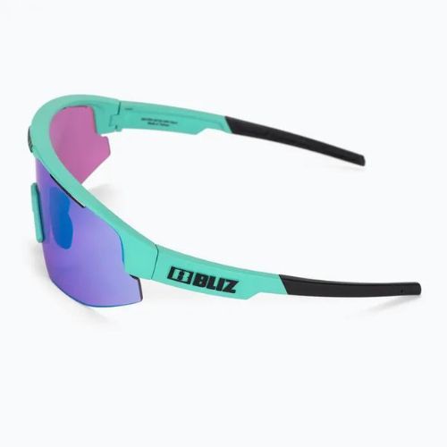 Occhiali da sole Bliz Matrix Nano Optics Nordic Light turchese/begonia/blu viola multi