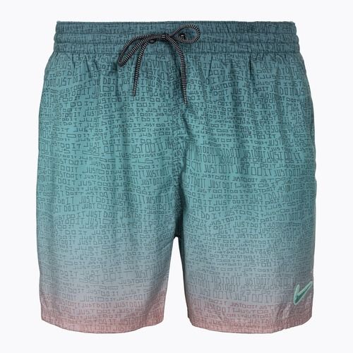 Pantaloncini da bagno Nike Just Do It Fade 5" Volley da uomo, colore corallo sbiancato