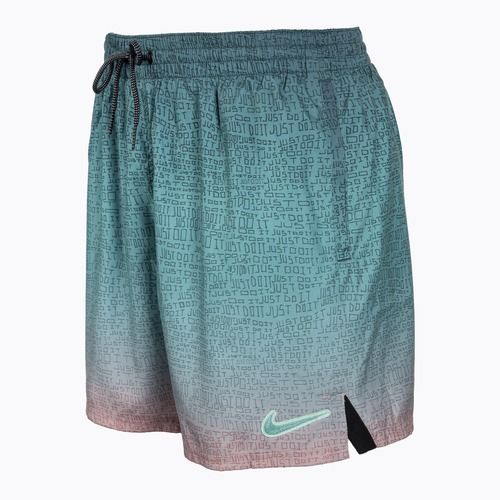 Pantaloncini da bagno Nike Just Do It Fade 5" Volley da uomo, colore corallo sbiancato