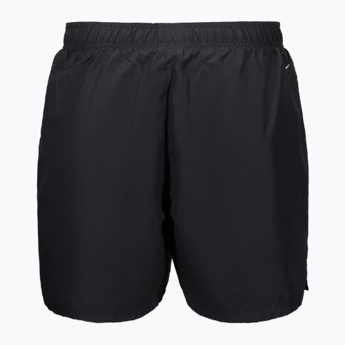 Pantaloncini da bagno Nike Logo Solid 5" Volley da uomo, nero