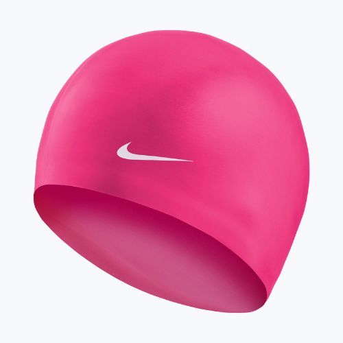 Cuffia da nuoto Nike Solid Silicone rosa prime