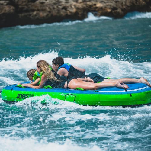 JOBE Sea-esta Towable 3P galleggiante trainabile blu/verde