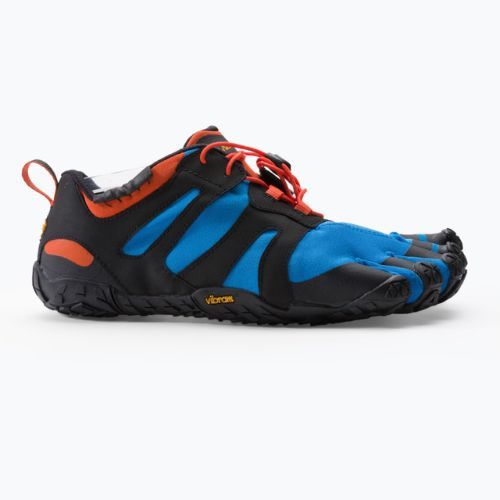 Scarpe da corsa Vibram FiveFingers V-Trail 2.0 blu/arancione per uomo
