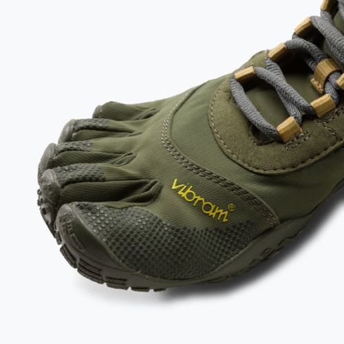 Scarponcino Vibram FiveFingers V-Trek da uomo, grigio scuro/verde militare