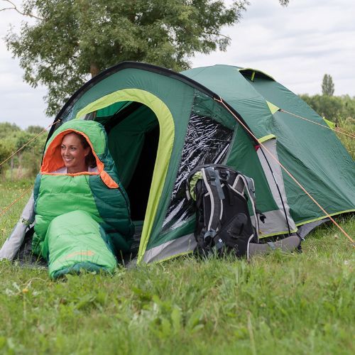 Tenda da campeggio per 4 persone Coleman Kobuk Valley 4 Plus verde