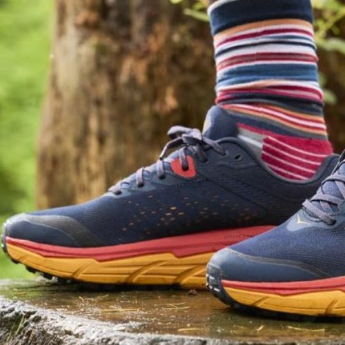 Scarpe da corsa da uomo HOKA Challenger ATR 6 spazio esterno/giallo radiante