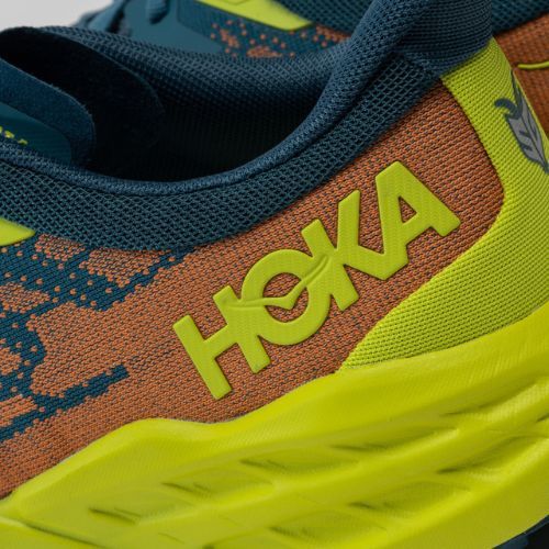 Scarpe da corsa da uomo HOKA Speedgoat 5 blu corallo/sera primula