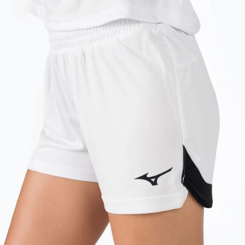 Pantaloncini da allenamento da donna Mizuno Premium Handball bianco X2FB0C0201