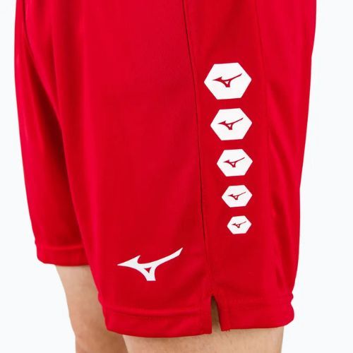 Pantaloncini da allenamento da uomo Mizuno Soukyu rosso X2EB750062