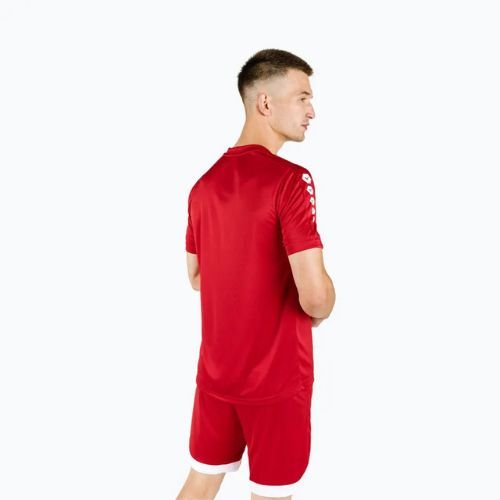 Camicia da allenamento Mizuno Soukyu uomo rosso X2EA750062
