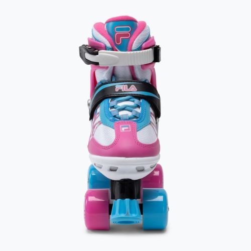 Pattini a rotelle per bambini FILA Joy G bianco/rosa/azzurro