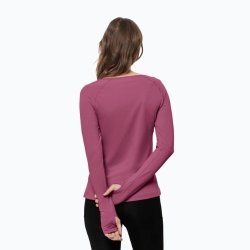 Jack Wolfskin donna trekking manica lunga Tasman viola quarzo