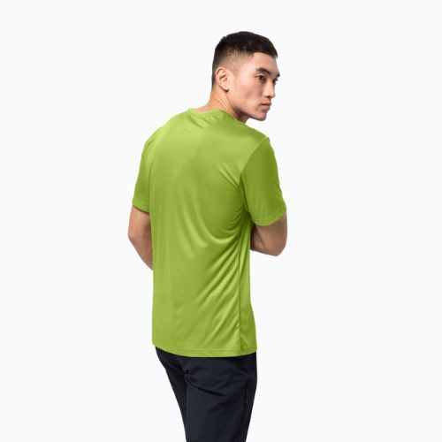 Maglietta da trekking da uomo Jack Wolfskin Tech spring lime