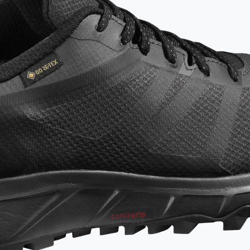 Scarpe da corsa Salomon Trailster 2 GTX da uomo phantom/ebony/nero