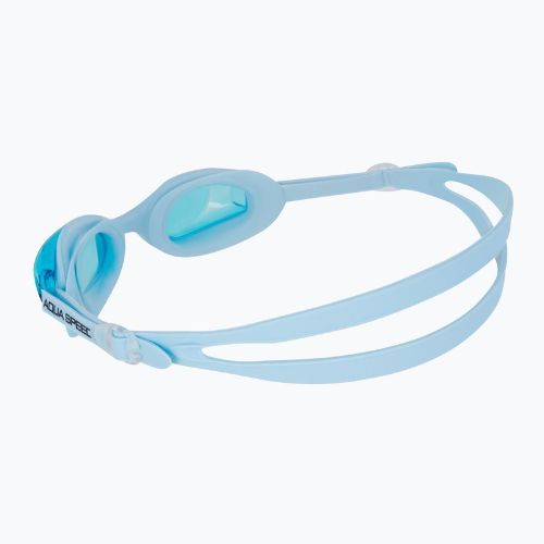 Occhialini da nuoto per bambini AQUA-SPEED Ariadna blu chiaro