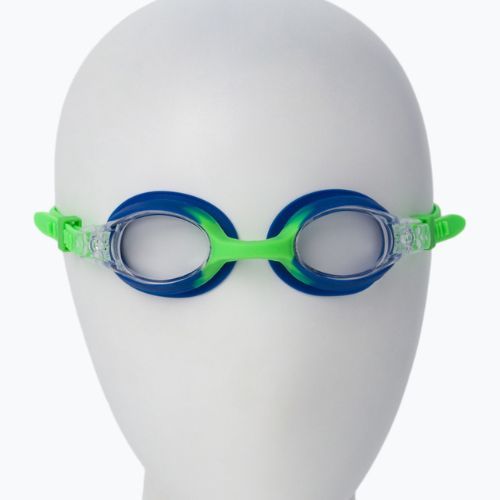 Occhialini da nuoto AQUA-SPEED per bambini Amari blu/verde/luminoso