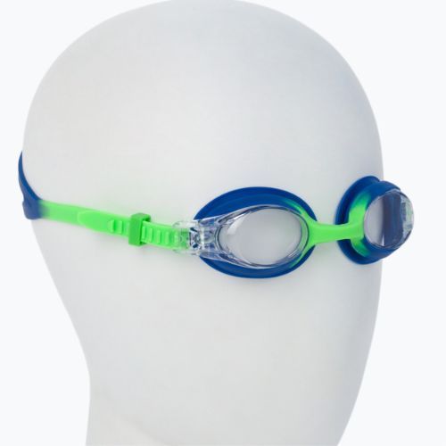 Occhialini da nuoto AQUA-SPEED per bambini Amari blu/verde/luminoso
