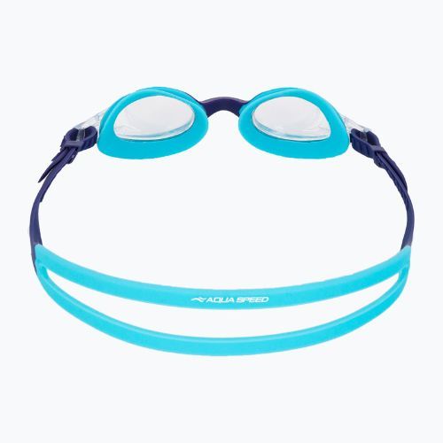 Occhialini da nuoto per bambini AQUA-SPEED Amari blu/ blu scuro/ luminoso