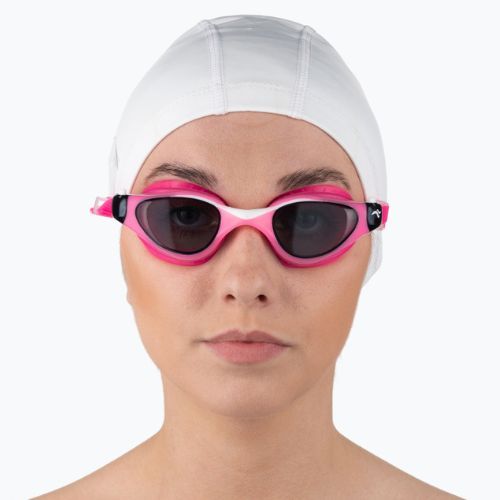 Occhialini da nuoto per bambini AQUA-SPEED Maori rosa