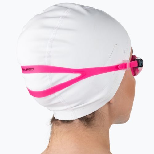 Occhialini da nuoto per bambini AQUA-SPEED Maori rosa