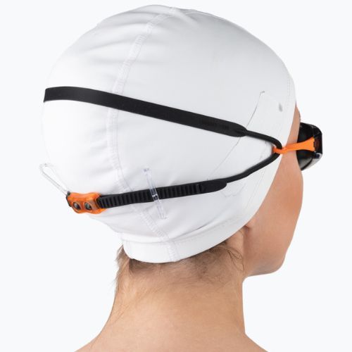 AQUA-SPEED Occhiali da nuoto Blade Mirror nero/arancio