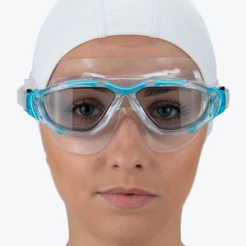 AQUA-SPEED Bora maschera da nuoto blu chiaro/scuro
