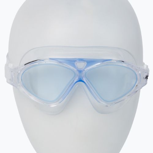 AQUA-SPEED maschera da nuoto per bambini Zephyr blu/trasparente