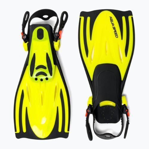 AQUA-SPEED Wombat Kid pinne da snorkeling giallo