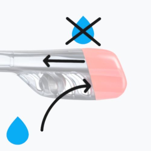 AQUA-SPEED Spectra 2.0 Kid maschera snorkel integrale blu