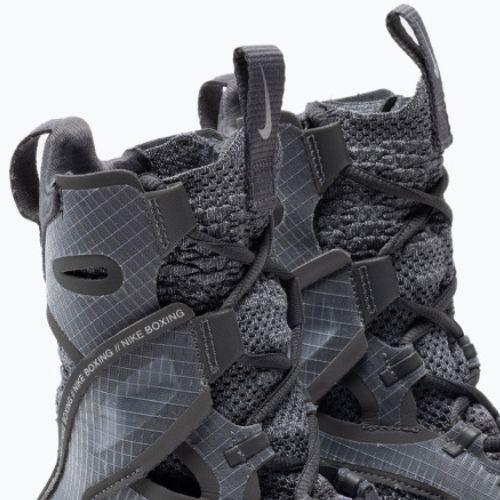 Scarpe da boxe Nike Hyperko 2 grigio ferro/argento metallico
