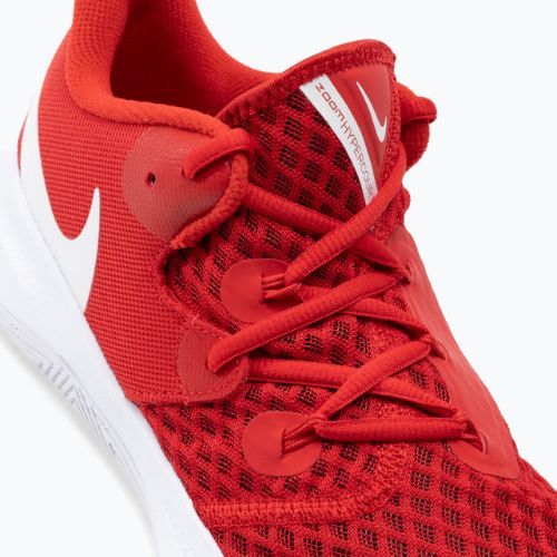 Scarpe da pallavolo Nike Zoom Hyperspeed Court rosso/bianco