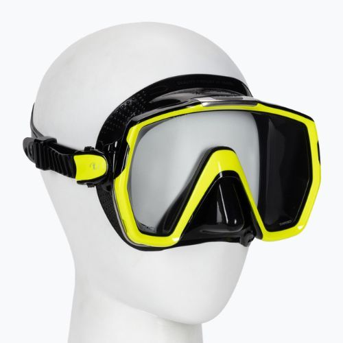 TUSA Freedom HD Maschera subacquea giallo/nera