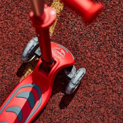 HUMBAKA Mini T scooter a tre ruote per bambini rosso