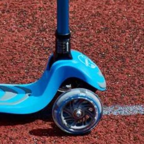 HUMBAKA Mini T scooter triciclo blu per bambini