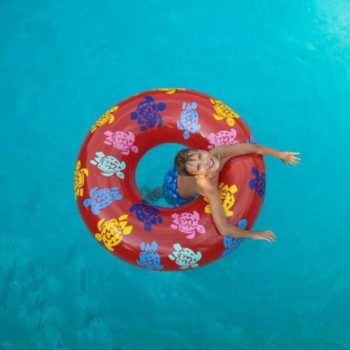 AQUASTIC ruota da nuoto ASR-118R rosso