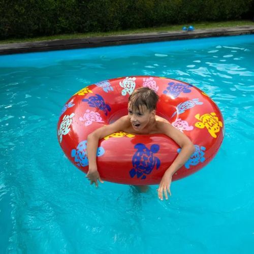 AQUASTIC ruota da nuoto ASR-118R rosso