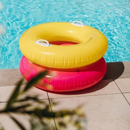 AQUASTIC ruota da nuoto per bambini ASR-076Y giallo