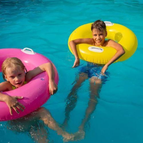 AQUASTIC ruota da nuoto per bambini ASR-076Y giallo