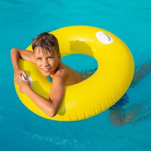AQUASTIC ruota da nuoto per bambini ASR-076Y giallo