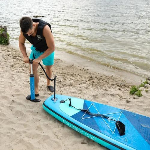 Pompa per tavola da SUP AQUASTIC AQS-SPU001 blu