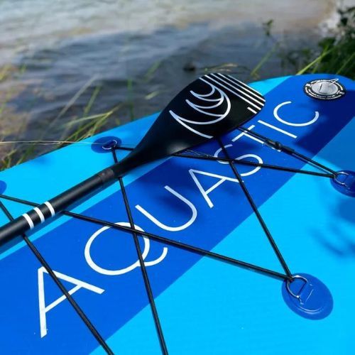 Pagaia SUP 2 pezzi AQUASTIC AQS-SPD003 170-220 cm nero