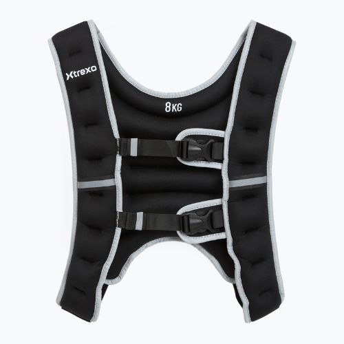 XTREXO WV-08 Gilet per allenamento con i pesi da 8 kg nero