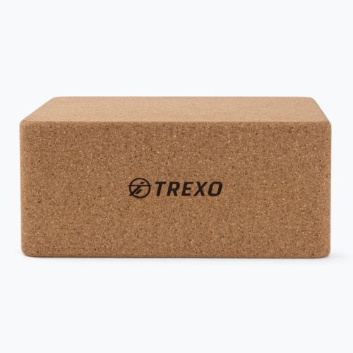 Cubo yoga TREXO YB-100 marrone