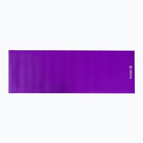TREXO tappetino yoga PVC 6 mm viola
