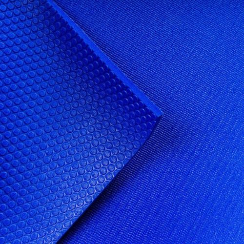 TREXO tappetino yoga PVC 6 mm blu