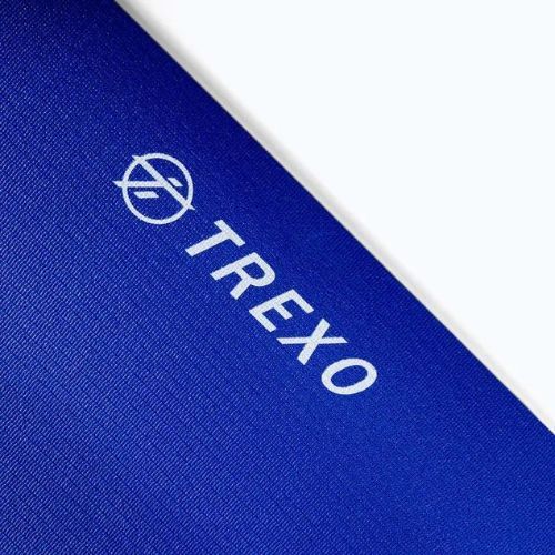 TREXO tappetino yoga PVC 6 mm blu