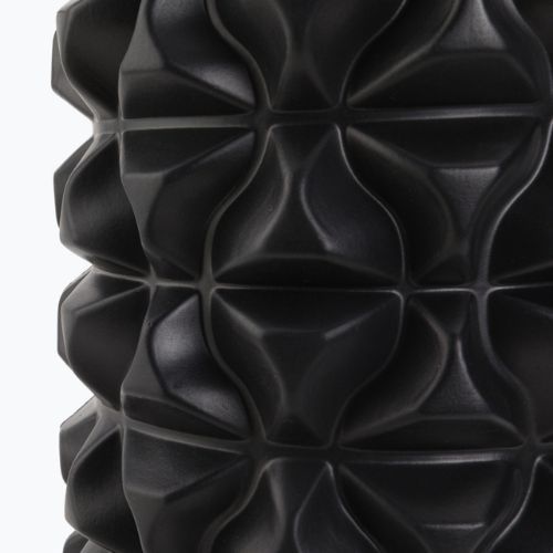 TREXO Rullo massaggiante in PVC EVA nero