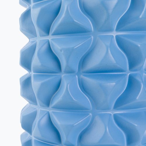 TREXO Rullo massaggiante in PVC EVA blu